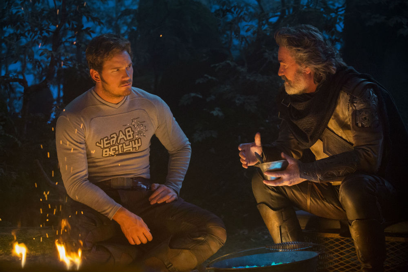 Illustration for article titled Guardians of the Galaxy Vol. 2's Kurt Russell Explains How Chris Pratt Is Fulfilling His Legacy